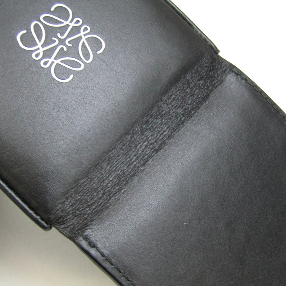 Loewe STAMP 109 54 K45 Women,Men  Calfskin Coin Purse/coin Case Black - Picture 7 of 10